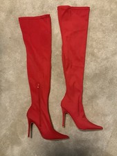 Women’s L.Day Red Thigh High