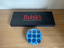 Vintage 1989 Rubik's Illusion 2 Player Strategy Game Complete & Rubik's Clock
