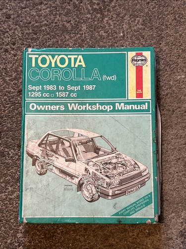 Toyota corolla fwd haynes - fwd,