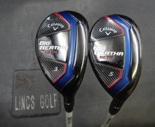 Set of 2 Callaway Big Bertha Beta 19° 3 +23° 5 Hybrids Regular Graphite Shafts*