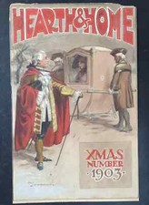 Charles Crombie, Original Painting for Magazine Xmas 1903 "HEARTH & HOME"