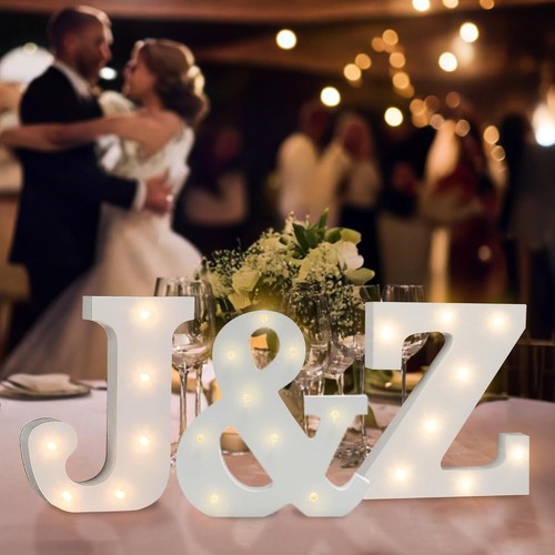 16cm illuminated wooden letter - 16cm,