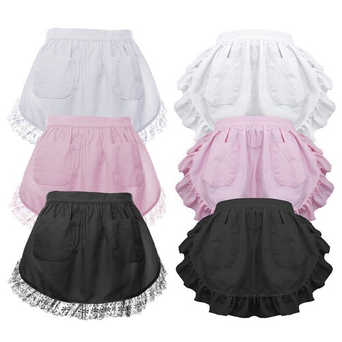 Women waist half apron - waist, lace