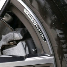 4pcs Limited Edition Logo Car