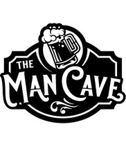10” Man Cave Wall Sticker