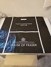 HOUSE OF FRASER BLACK PLASTIC