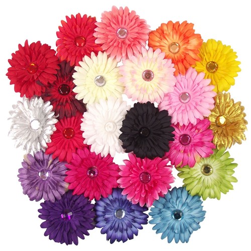 Gerbera hair clip pin - hair,