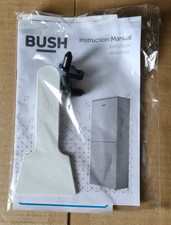 Instruction Manual & Ice Scraper Bush Fridge Freezer BSFF50152W BSFF50152B