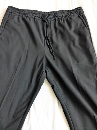 Mens black drawstring - mens,