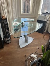glass computer desk/ table