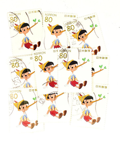 Pinocchio used japanese - pinocchio, used,