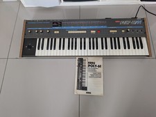 Korg Poly 61-M 1984 Programmable Polyphonic Synthesizer with Midi - Used