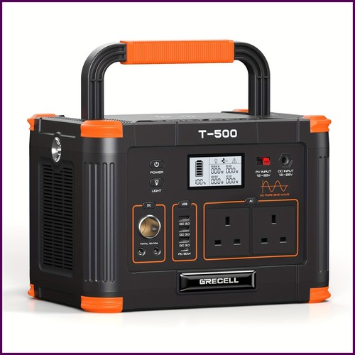 Grecell 500w portable power - portable,
