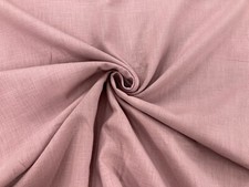 Pure Linen Fabric Plain Natural Rustic Eco Slubbed Enzyme Washed for Dressmaking