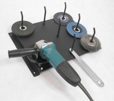 New metal hanger - wall for angle grinder 125mm, 115mm, wall hanger, large