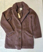 Tanya Teddy Coat Purple 12 Fat