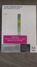 Adobe Creative Suite 4 – CS4 Student Edition – Sealed Box – Free UK Shipping