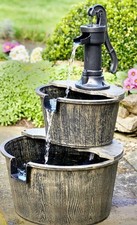 Solar Powered Water Feature 2