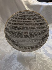 Grayson Perry Limited Edition Plate Holburne Museum Collectible - #3102