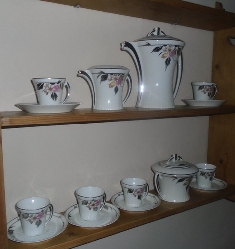 Superb antique coffee set - antique,