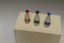DOLLS HOUSE = 3  BOTTLES MILK