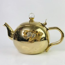 Grape Crytal Jeweled Teapot