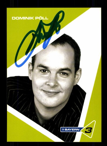 Dominik pöll autograph - autograph, card