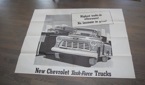 Vintage 1950s chevrolet task - vintage,