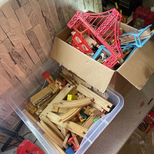 Nice extra large wooden train - wooden,