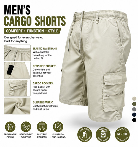Mens mian elasticated waist - mens,
