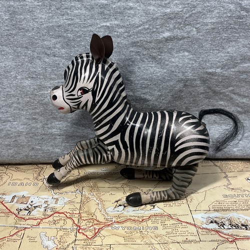 Vintage jumping zebra - vintage,