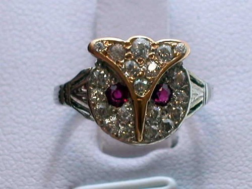 Art deco brilliant - art, ruby