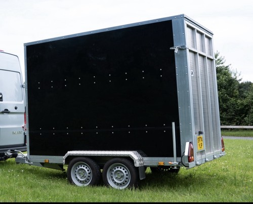 Box trailer twin - trailer, tickners