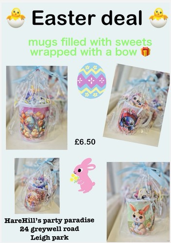 Easter mug can filled with - be,