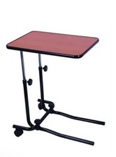 Drive 2 Castor Overbed & Chair Table - Warm Oak