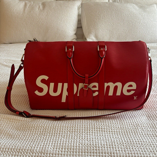Louis vuitton supreme red - vuitton,