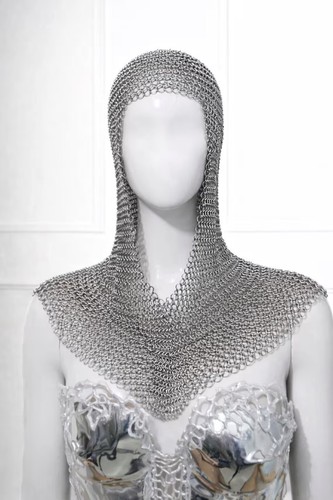 Handmade chainmail headpiece - handmade,