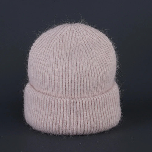 Rabbit fur beanies soft warm - fur,