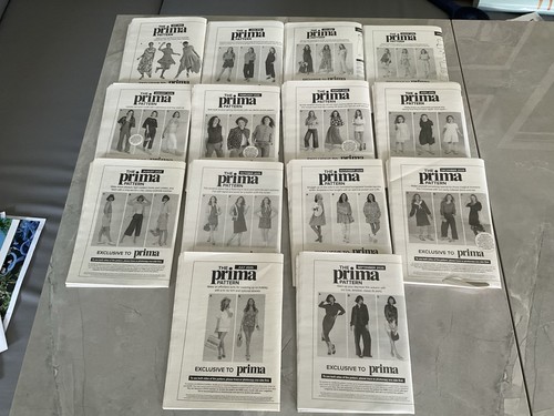 Prima sewing patterns 14 - x,