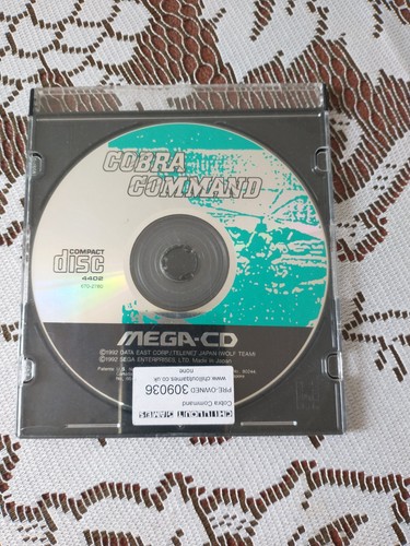 Sega mega cobra command - mega-cd,