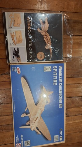 Wood construction airplane - wood, &