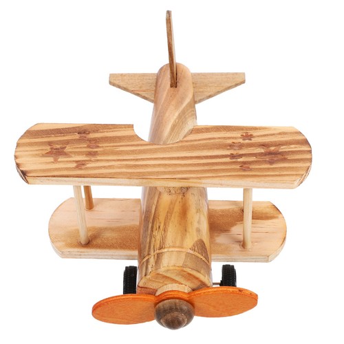 Wooden helicopter model wood - wooden,