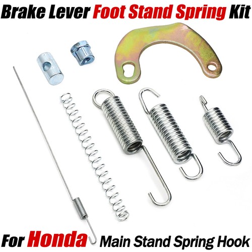 Brake lever foot stand - lever, spring