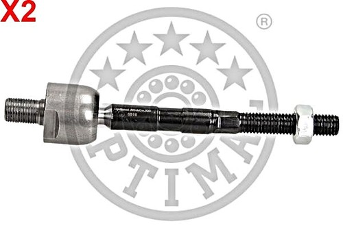Front inner tie - inner, axle