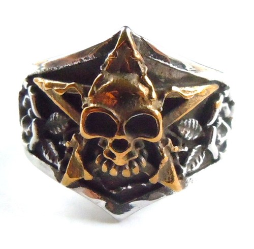 Men skull gothic - skull, ring