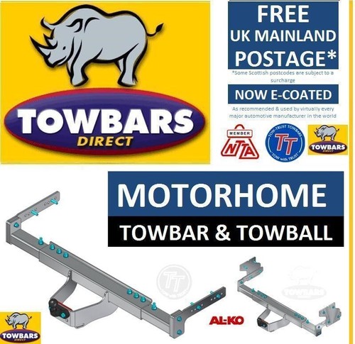 Towbar for motorhomes - motorhomes, with