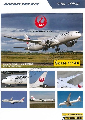 Toptierhobby 144 boeing 787 - 1/144,