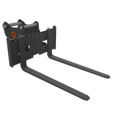 Pallet Forks Tines for Excavator / Digger 6-8 Ton Tonne Floating Type