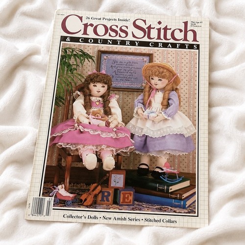 Vtg cross stitch country - vtg,