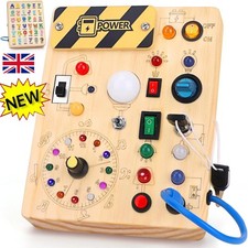 Montessori Busy Board w/ LED